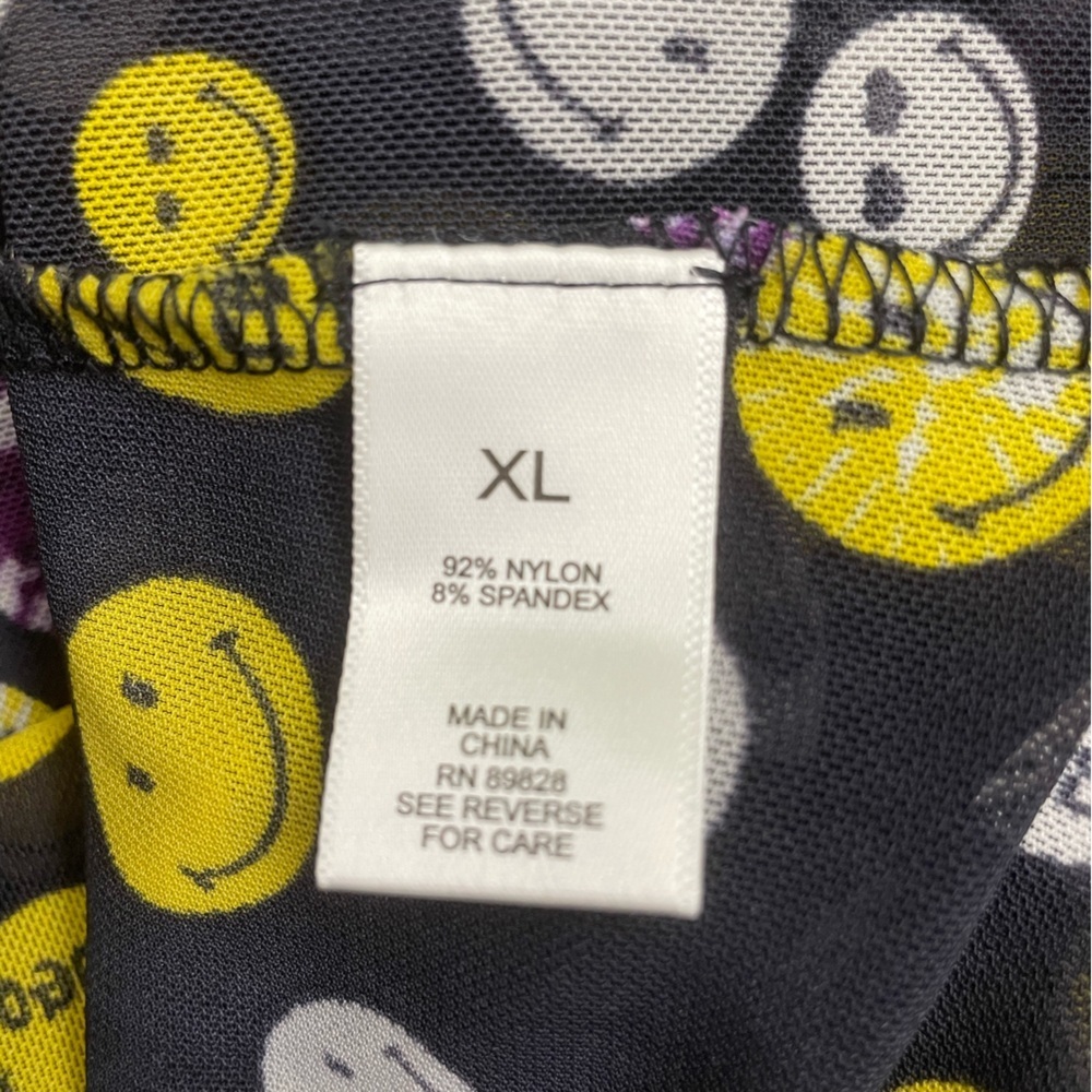 LOGO/Smiley World collaboration Mesh pullover shirt - Picture 4 of 9